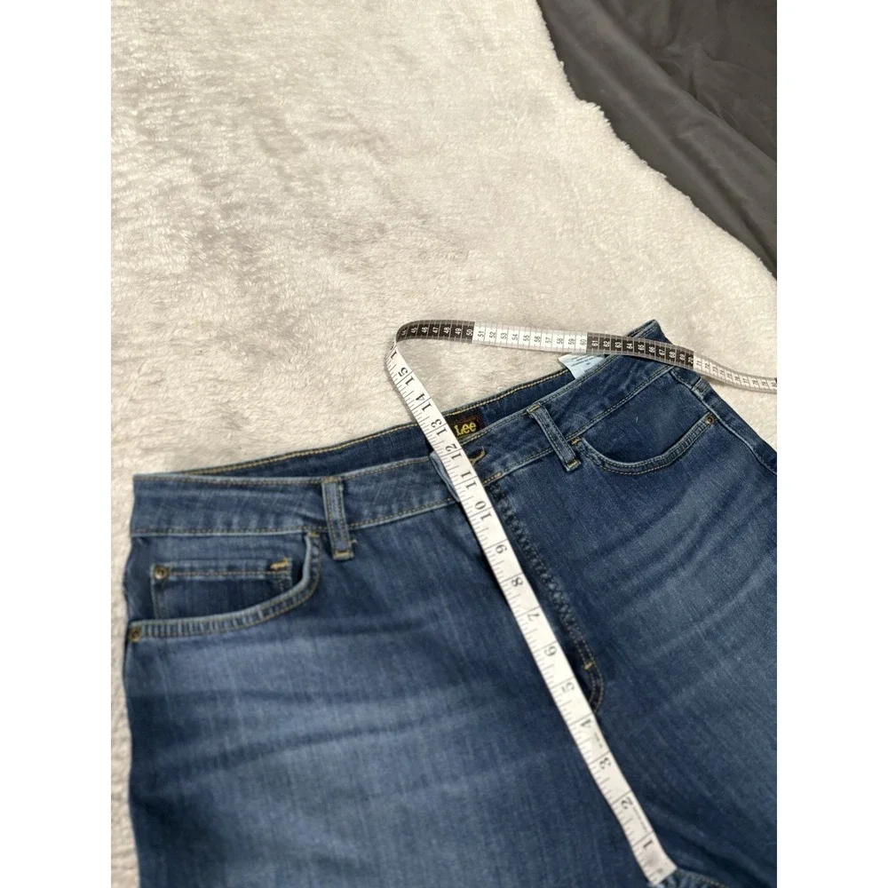 New Lee Women's High Rise‎ Skinny Denim Jeans Size 18 Medium Pants Stretch NWT